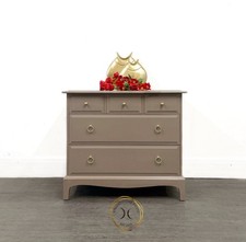  Beige Stag 5 Drawer Chest 