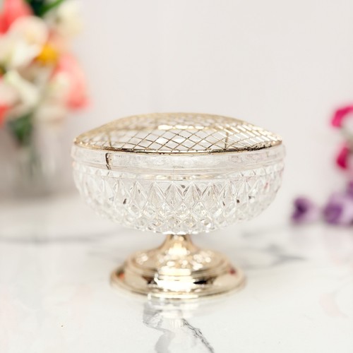 Vintage grenadier glass rose - vintage,