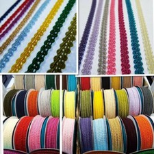 41 COLOUR 6mm Double Scroll Gimp Braid Dress Costume Upholstery BUY 1 2 4m+612