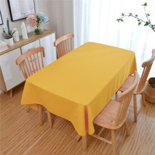 Solid Color Tablecloth Cotton