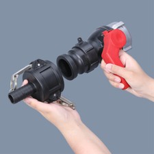 IBC Camlock 60mm Cam+25mm 38mm 50mm Outlet Hose Tail Quickly Connectors Fitting