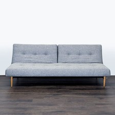 Modern Gray Sleeper Sofa with