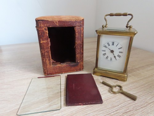 Antique french brass miniature - french,