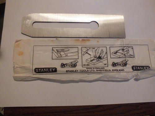 Stanley plane iron - plane, blade