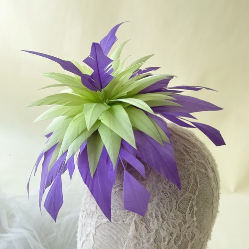 Handmade goose feather flower - handmade,