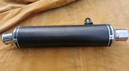 Carbon fibre exhaust end - ,