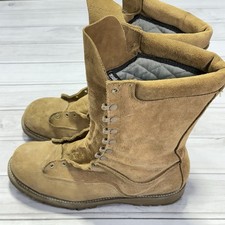 Matterhorn Combat Boots Mens 12.5 W Tan CV3494 Gore-Tex Insulated 10" Steel Toe