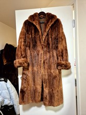 Real Mink Sable Fur Coat
