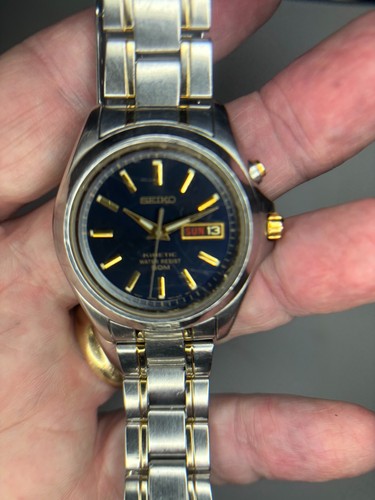 Seiko kinetic blue - seiko,
