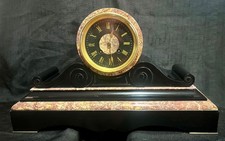 Antique french marble clock