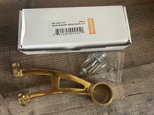 Lot polished brass bar - polished,