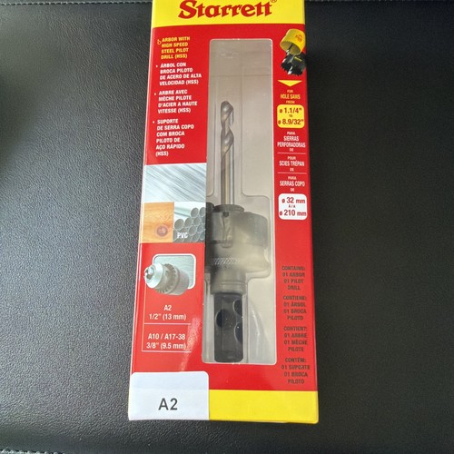 Starrett holesaw arbor - holesaw, for