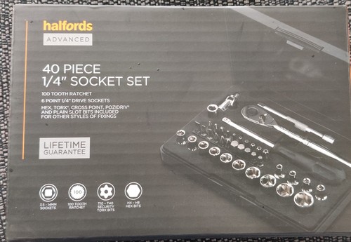 Halfords advanced socket - 1/4",