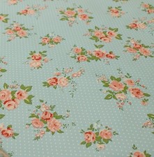 VINTAGE DUCK EGG BLUE PINK