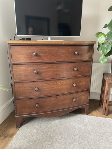 High quality antique solid oak - high,