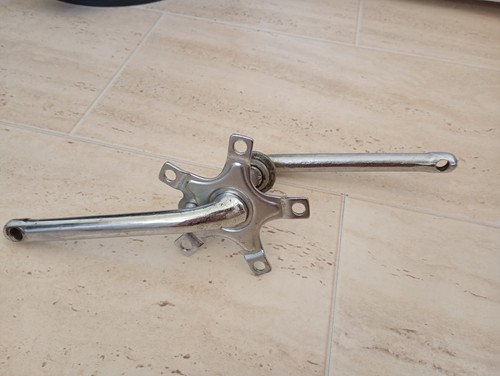 Old school chrome bmx - bmx, crank