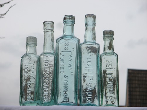 Five superb old - old, embossed