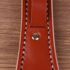 Boston Leather Racket Multi-function Self-defense Cowhide Contains Lead Block