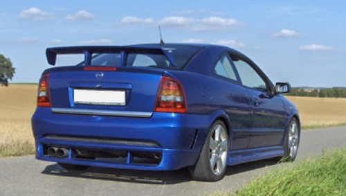 Rear trunk spoiler wing - trunk, /