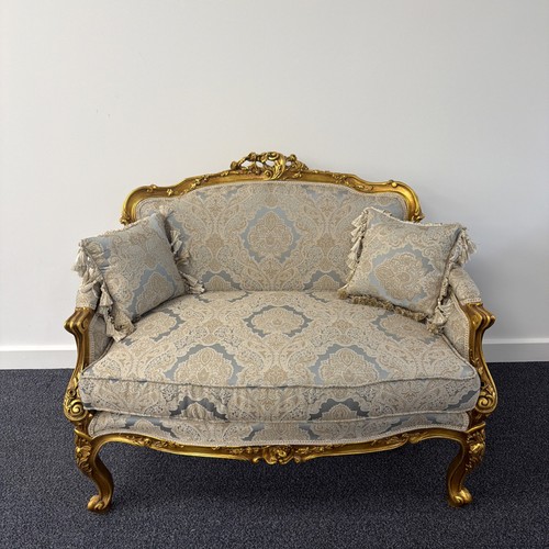 Louis xvi gilt sofa settee - louis,