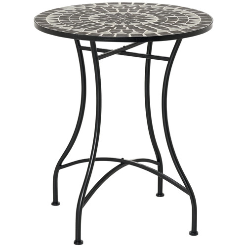 Outsunny mosaic side - side, table