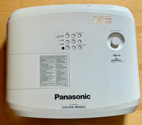 Panasonic vz575n wuxga - panasonic,