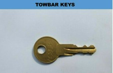 THULE GDW TOW TRUST WITTER PCT BRINKS WESTFALIA ACS08 ACS 08 TOWBAR KEY