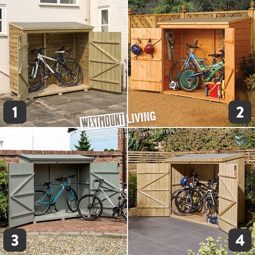 6x3 wooden bike - wooden, storage