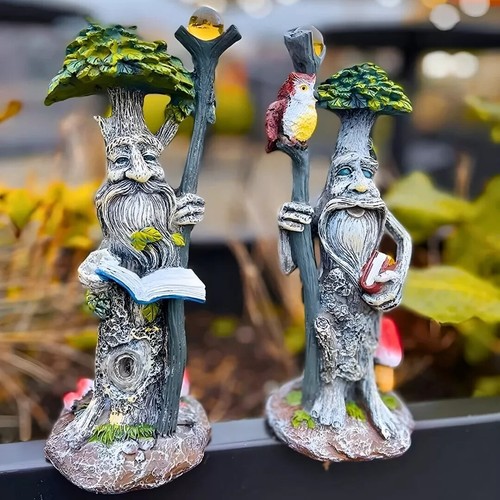 Garden tree statue - statue, ornament