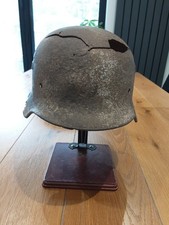 WW2 German Helmet In Relic Condition Found At The Maisy Battery 