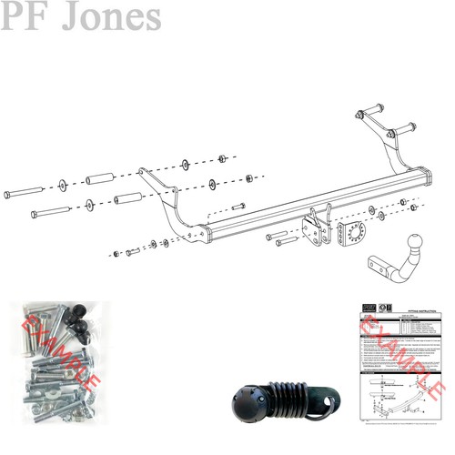 Oris towbar for renault - towbar,