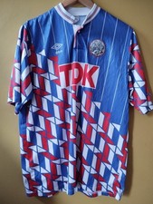 Ajax 1989/90 Away Shirt Umbro Genuine Vintage Large Very Good Condition Rare