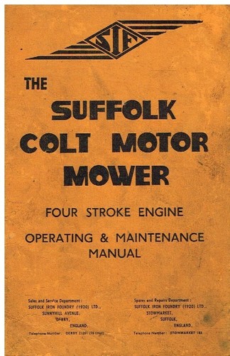 Suffolk colt petrol engined - colt,