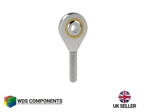 Stainless steel swivel eye - m8,