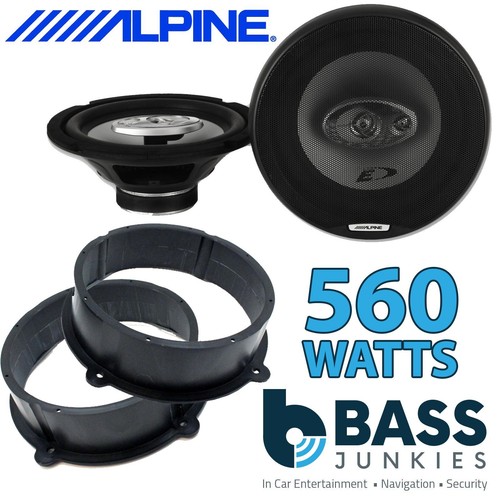 Alpine sxe 3way speakers - alpine,