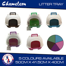 Hooded Cat Litter Box Tray