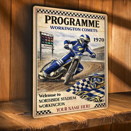 Personalised workington comets - personalised,