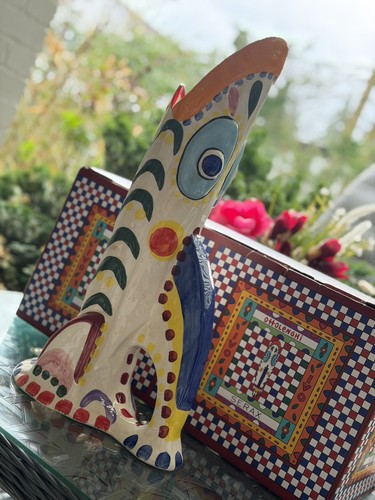 Serax sicily vase high fish - sicily,