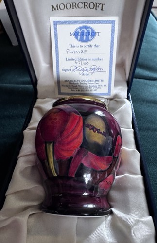 Moorcroft flambé fallow - moorcroft, field