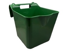Horse Hook Over Feeding Manger 14L Feeder Bucket Sheep pony gate fence stable