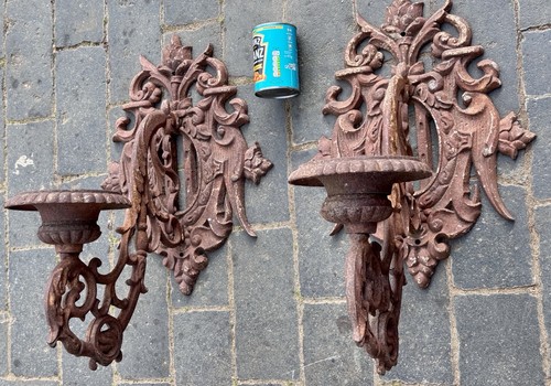 Large ornate candle wall - large,