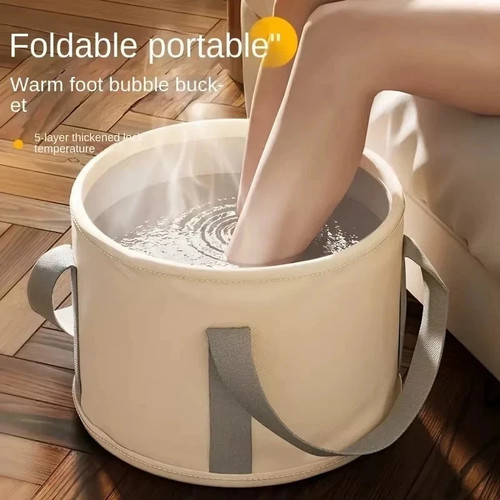 Foldable foot spa bath - foot, basin
