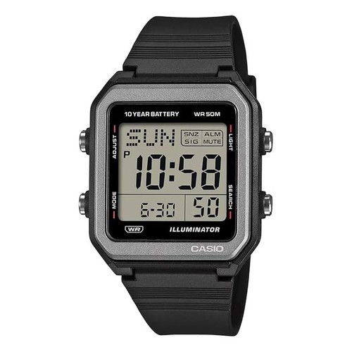 Casio 221h 1av digital watch - casio, w-221h-1av