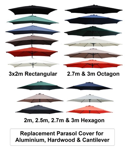Replacement fabric parasol - replacement,