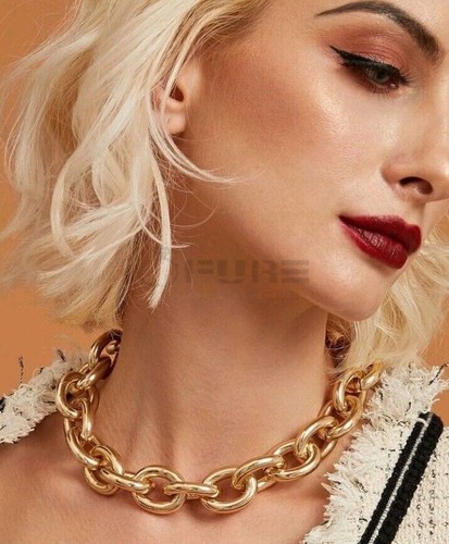 Large chunky gold chain - large,