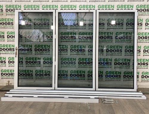 Wide aluminium bifolding - wide, doors