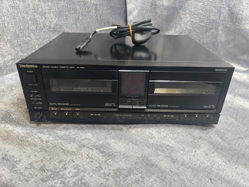 Technics twin cassette deck - twin,
