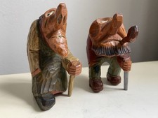 Vintage Norwegian Carved Wood