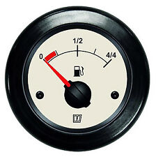 Vetus fuel tank level gauge for boat engine, yacht 12v / 24v - cream-grey
