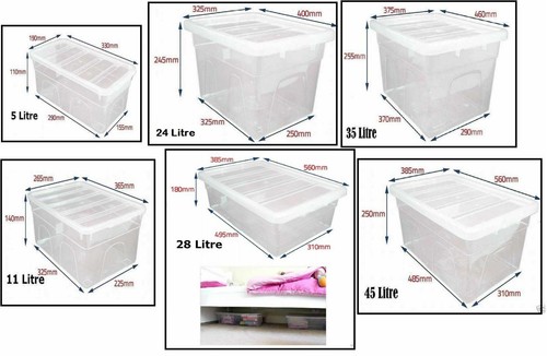 Set plastic storage box - 5,